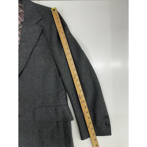 Louis Goldsmith Mens Blazer and Vest Size Unknown Gray Sports Coat - Picture 10 of 14
